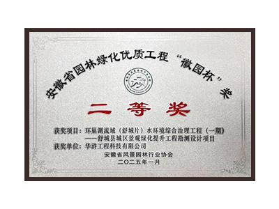 石嘴山荣获2025“徽园杯”奖二等奖